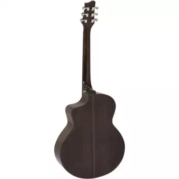 DIMAVERY STW-50 guitare western, marron 26245087