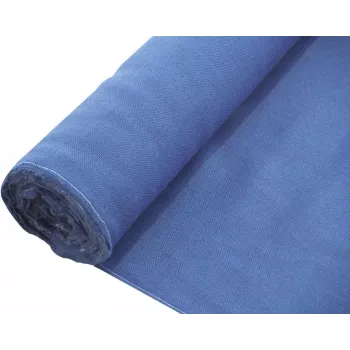 Tissu décoratif EUROPALMS, jute, bleu, 130cm (83312114)