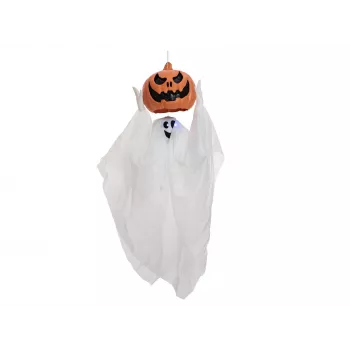Citrouille fantôme Halloween animée EUROPALMS, 110cm 83316173