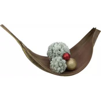 Boule de pin floconneuse EUROPALMS, 30 cm (83500305)