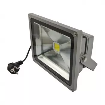 Projecteur extérieur LED SYNERGY21 S21-LED-TOM01006 50 W gris blanc neutre