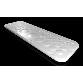 Rittal SZ AX 2563300 plaque à brides en plastique, taille 3