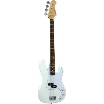 DIMAVERY PB-320 basse électrique, blanche (26221130)