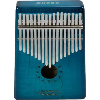 Kalimba Dimavery KL-6, 17 lames, do majeur, bleue 26051620