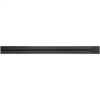 Multiprise SYNERGY21 MODULRAIL 1000 mm avec interrupteur noire (S21-MR007)