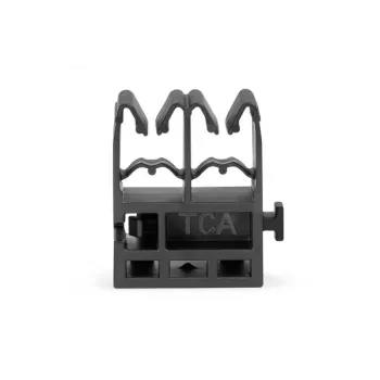 Collier de câbles à embase HellermannTyton QGDHC5.2-8.0M-PA66W-BK, noir, 50 pièces 151-04088