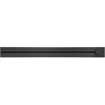 Multiprise SYNERGY21 MODULRAIL 800 mm avec interrupteur noire (S21-MR006)