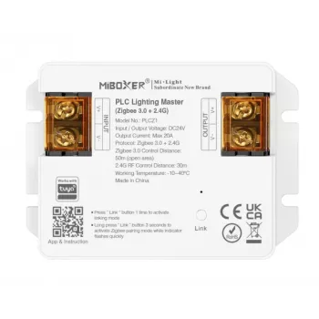 Contrôleur maître d'éclairage Miboxer PLCZ1 Zigbee 3.0 + 2.4G MiLight/Miboxer