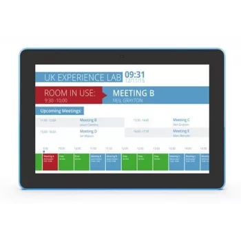 ALLNET MeetTwo-101B tablette de salle de réunion 10,1 pouces RGB LED RK3576 Android 16 NFC/RFID noire