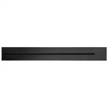 Synergy 21 MODULRAIL Rail de prises en saillie, 600 mm, noir (S21-MR001)
