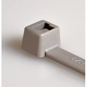 Collier de serrage HellermannTyton T80R, polyamide 6.6, gris, 360 mm x 4,6 mm, 100 pièces (116-08018)