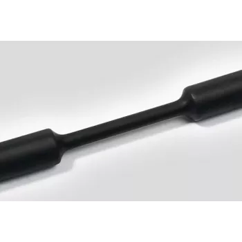 Gaine thermorétractable HellermannTyton HelaShrink 319 2:1, diamètre fourni 1,2 mm, noire, longueur 1 m, 10 pièces (319-01200)