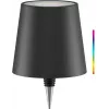 Lampe de bouteille LED sans fil Wentronic Goobay, RGBW, noire (76571)