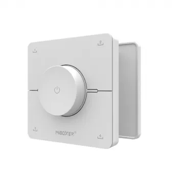 Télécommande LED Miboxer K0 2,4 GHz Dual White CCT avec molette, 4 scènes, blanc