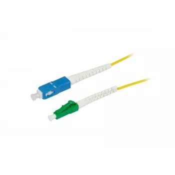 Câble patch fibre optique simplex OS2 SYNERGY21 S215629V2, LC/APC vers SC, 9/125 µm, G.657.A2, 2 mm, 2 m