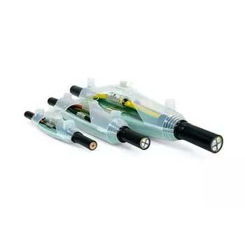 Connecteur de fil à insertion HellermannTyton HelaCon Easy 3 pôles vert 0,5-2,5mm² 450V 24A 435-12061
