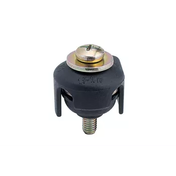 Socle de fixation autoadhésif pour colliers de câbles HellermannTyton 435-01559, noir, PA66, 28x28 mm, 20 pièces
