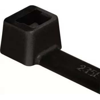 Collier de câbles à denture intérieure HellermannTyton série T T18R, 100 mm x 2,5 mm, noir, pack de 100 111-01910