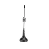 Antenne à embase magnétique Midland Albrecht Minimag 440 SMA, 430-450 MHz, SMA mâle, câble RG-174 3 m 65740