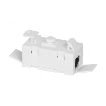Connecteur RJ45 Patch-Patch f-tronic PPV5 Cat 5e, blanc 7110117