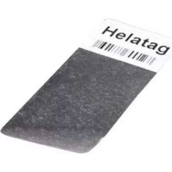 HellermannTyton 594-81104 Étiquette transfert thermique transparente blanche 100 mm x 100 mm 1000 étiquettes