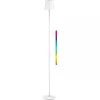 Lampe sur pied LED sans fil WENTRONIC Goobay XL 122 cm RGBW blanche (76572)