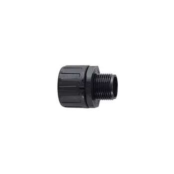Raccord droit HellermannTyton HG-67-S-M63 BK NW67 M63x1,5 noir