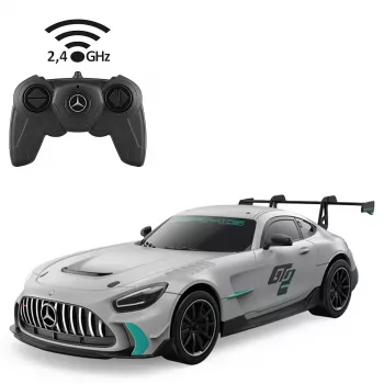Voiture RC JAMARA Mercedes-Benz AMG GT2 1:24 2,4 GHz grise 402240