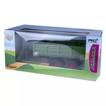 Jamara Benne basculante vert foncé pour tracteur RC 1:16 (423284)