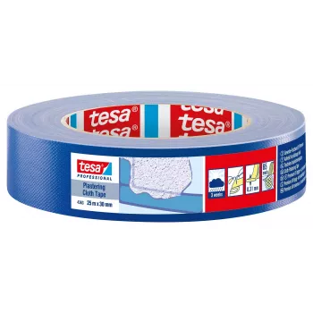 tesa 04363-00002-01 Ruban de plâtrage bleu 25 m x 30 mm