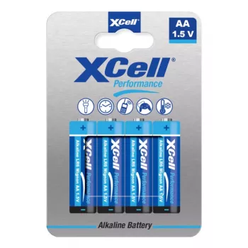 Pile alcaline au manganèse XCell AA LR6 1,5V 136150