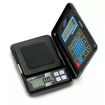 Kern CM 60-2N balance de poche de précision, capacité 60 g, précision de lecture 0,01 g, alimentation par pile