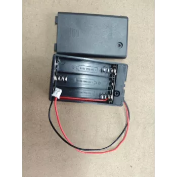 ALLNET 4duino support de piles 3x AAA avec interrupteur marche/arrêt et connecteur JST 2 broches (réf. 727)