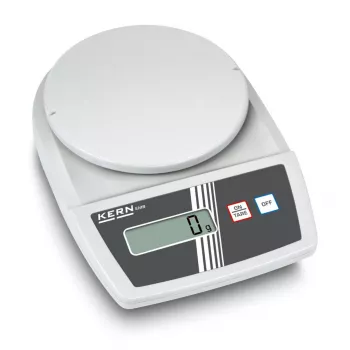 Balance de courrier KERN EMB 5.2K1, capacité 5,2 kg, précision de lecture 1 g, alimentation secteur/piles