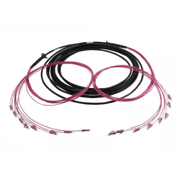 Câble trunk fibre optique U-DQ(ZN)BH, 8 fibres, 50/125 OM4, LC/LC, 20 m, anneau SYNERGY21 S217071V2
