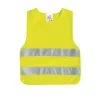 Gilet de sécurité haute visibilité pour enfants IWH 453502 EN 1150, jaune fluo, fermeture velcro, unisexe