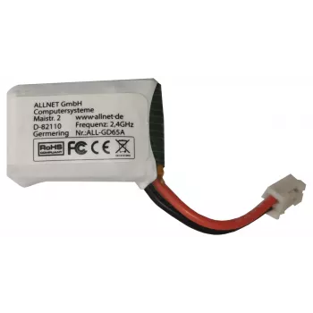 Batterie de remplacement pour mini-drone ALLNET 3,7V 220mAh Li-ion (HW851624P)