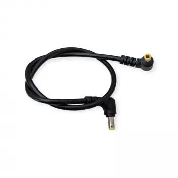 Rallonge d'alimentation DC ALLNET 5,5mm x 2,5mm mâle vers femelle 0,49m noire ALL-Adapt-Ext5.5-2.5-490