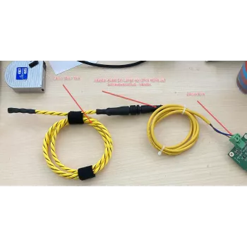 ALLNET MSR câble de détection de fuite 7,5m capteur + raccord 2m (ALL445X-Leckage-7,5M-Cable)