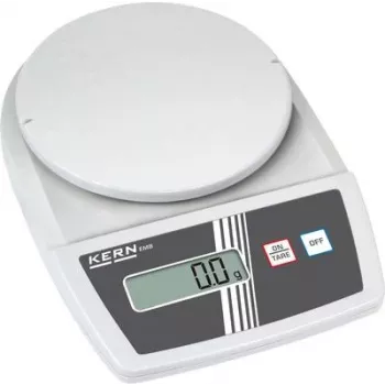 Balance de précision KERN EMB 1200-1, 1,2 kg x 0,1 g, alimentation sur batterie et secteur
