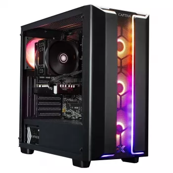 PC de bureau Captiva Advanced Gaming R98-898 (Ryzen 7 9700X, RTX 5060 Ti 8 Go, 16 Go DDR5, 1 To SSD, Windows 11 Home)