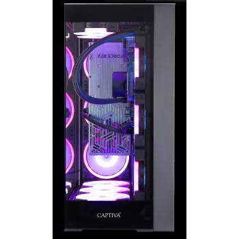 PC de bureau Captiva Highend Gaming R99-748 - AMD Ryzen 9 9950X3D, Radeon RX 9070 XT 16 Go, 32 Go DDR5, SSD 2 To, Windows 11 Home