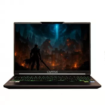 Ordinateur portable gaming Captiva Advanced Gaming I95-151GE 16 inch, i7-14650HX, RTX 5060, 64 Go/2 To, sans système d'exploitation