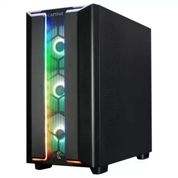 CAPTIVA Ordinateur de bureau Advanced Gaming R98-754 - AMD Ryzen 7 5700X, GeForce RTX 5060 Ti 16 Go, 32 Go de RAM, SSD 1 To, sans système d'exploitation