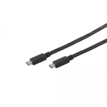 Câble USB-C vers USB-C EXERTIS CONNECT 3.1 Gen 1 1,5 m noir 399055015
