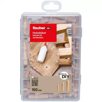 Ensemble de chevilles en bois Fischer 548597, 1 ensemble