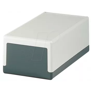 Boîtier Bopla E 406 en polystyrène, gris, 65 x 50 x 30 mm, IP40, raccordement à vis
