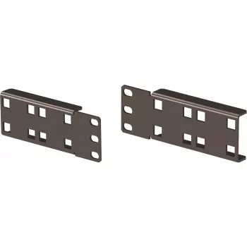 Ensemble d'équerres de montage PDU EFB PRO-PDU01.GR, 1 U, RAL 7035 gris clair, 2 pièces