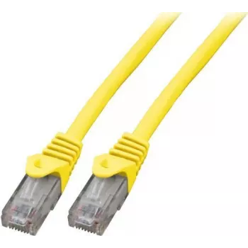 EFB-Elektronik câble de raccordement Cat.5e U/UTP LSZH CCA, RJ45, jaune, 30 m K8110GE.30