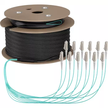 Câble trunk EFB Elektronik U-DQ ZN BH OM3 12G 1x12 LC-LC 100m Dca LSZH - 100 m O8342S100OM3